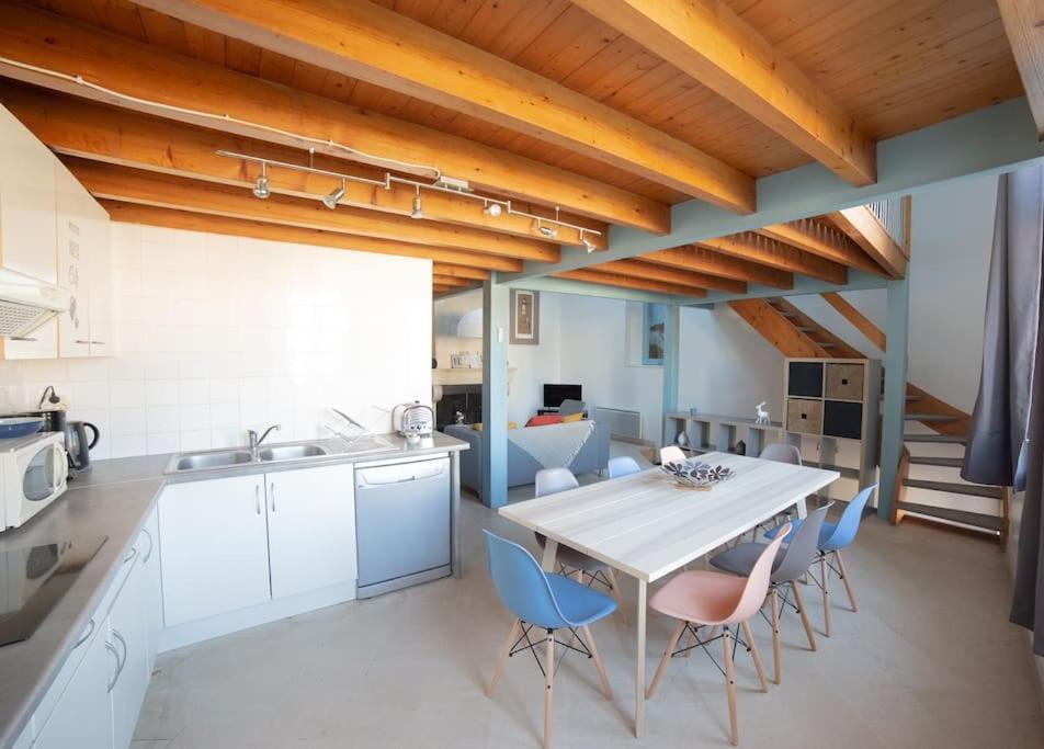 Maison Type Loft - Avec Parking En Plein Centre La Rochelle  Zewnętrze zdjęcie